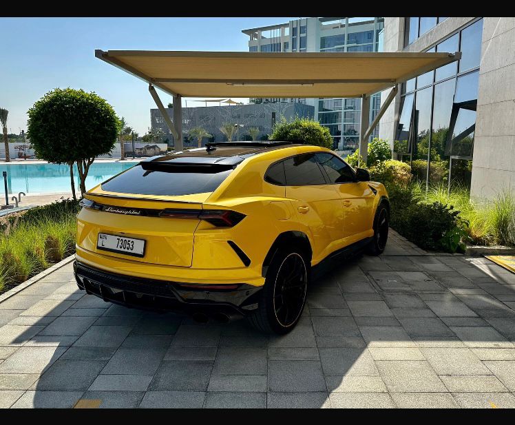 Lamborghini Yellow 2024