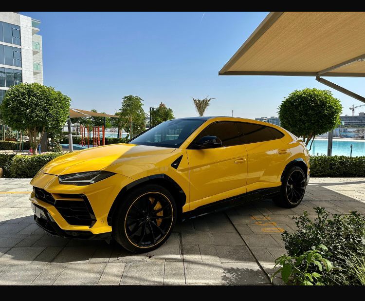 Lamborghini Yellow 2024