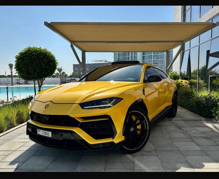 Lamborghini Yellow 2024