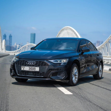 Audi A3 Black - Alwafer Rent A Car