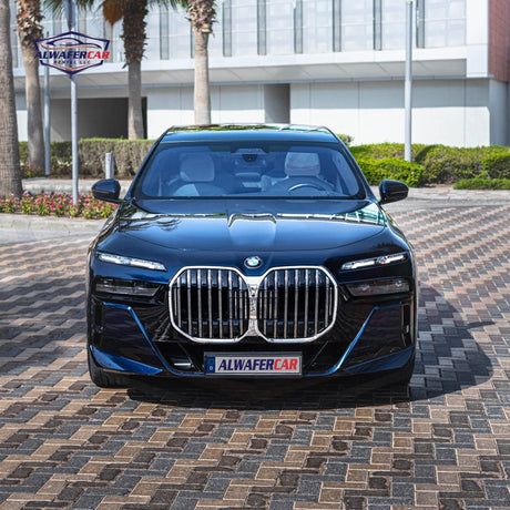 BMW 7 Series 2024 (Black) - Alwafer Rent A Car