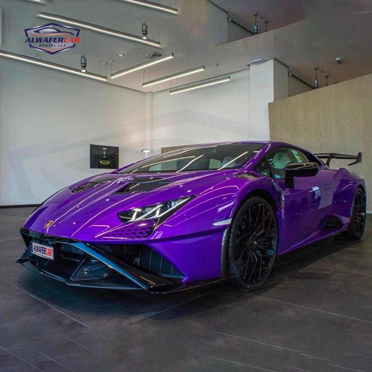 Lamborghini Huracan 2022 - Alwafer Rent A Car